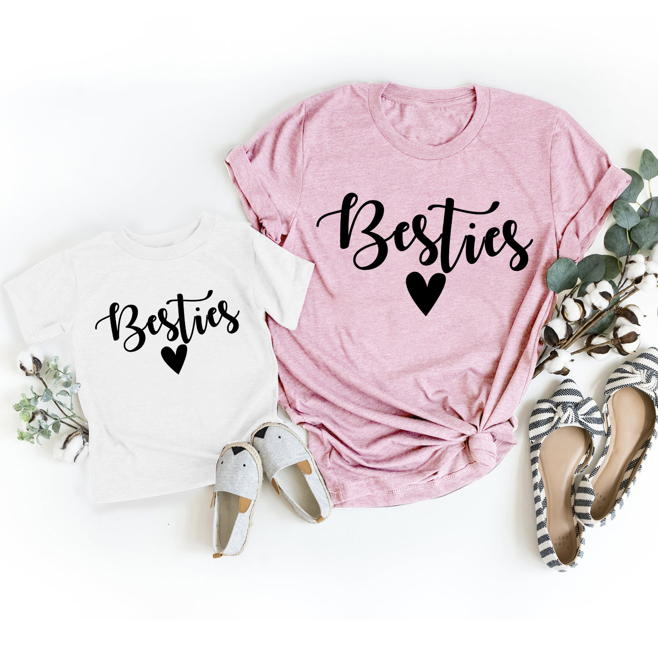 Besties Matching Tees For Mom & Me