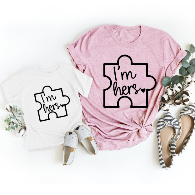 I'm Hers Matching Tees For Mom & Me