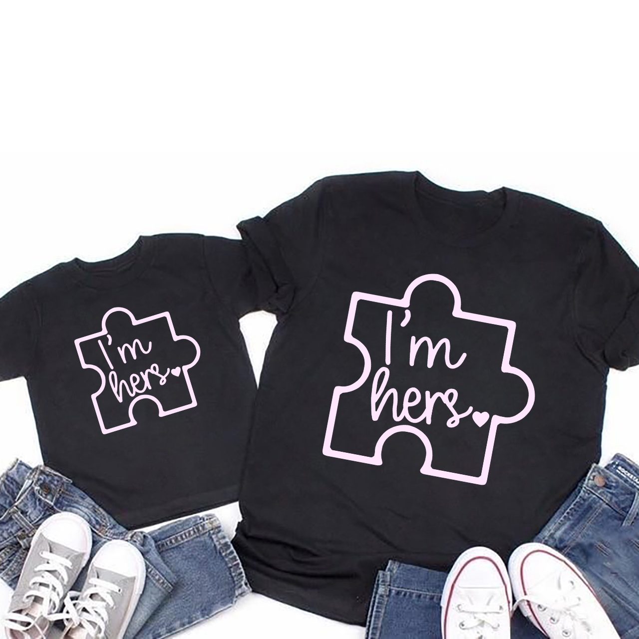 I'm Hers Matching Tees For Mom & Me