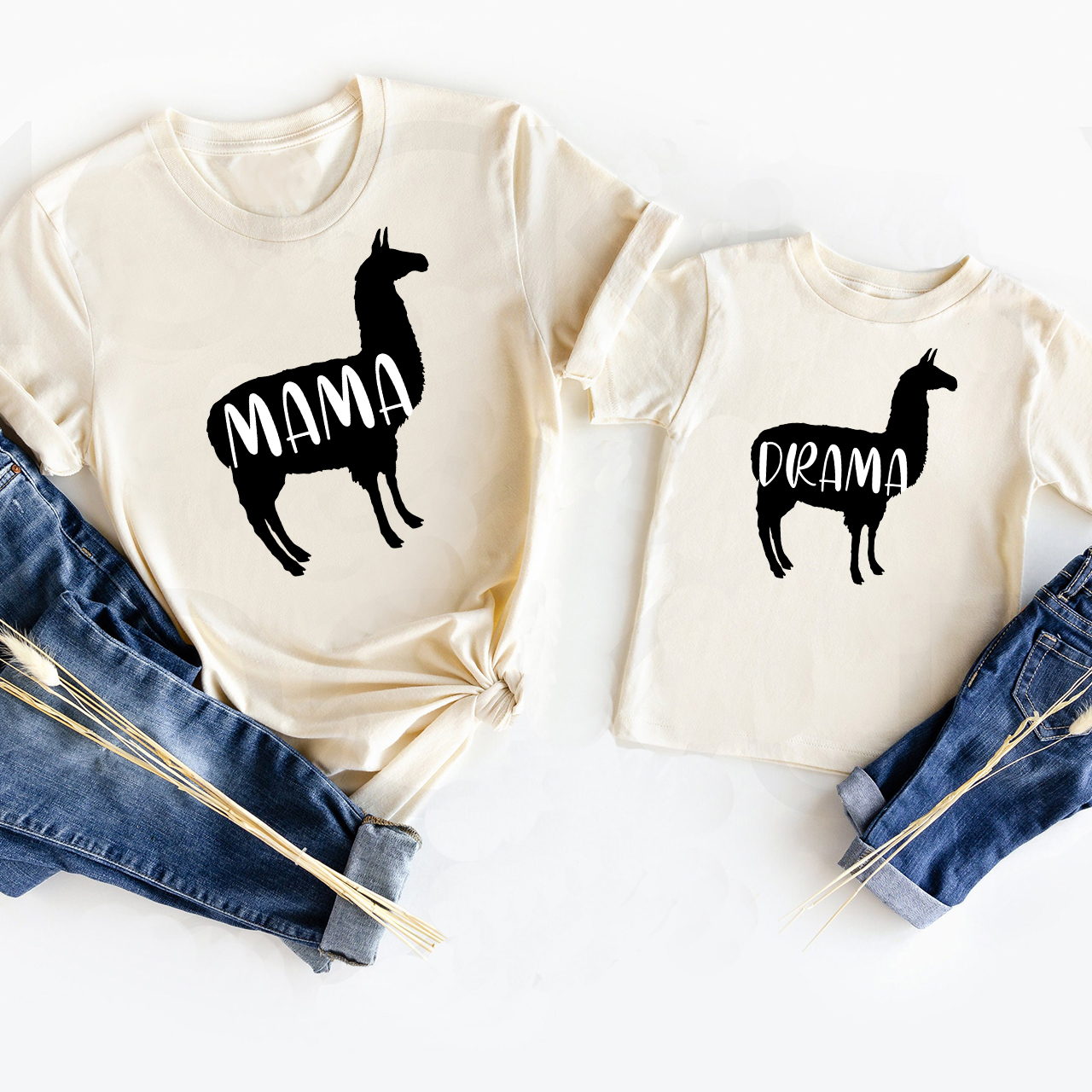 DRAMA & MAMA Matching Tees For Mother's Day