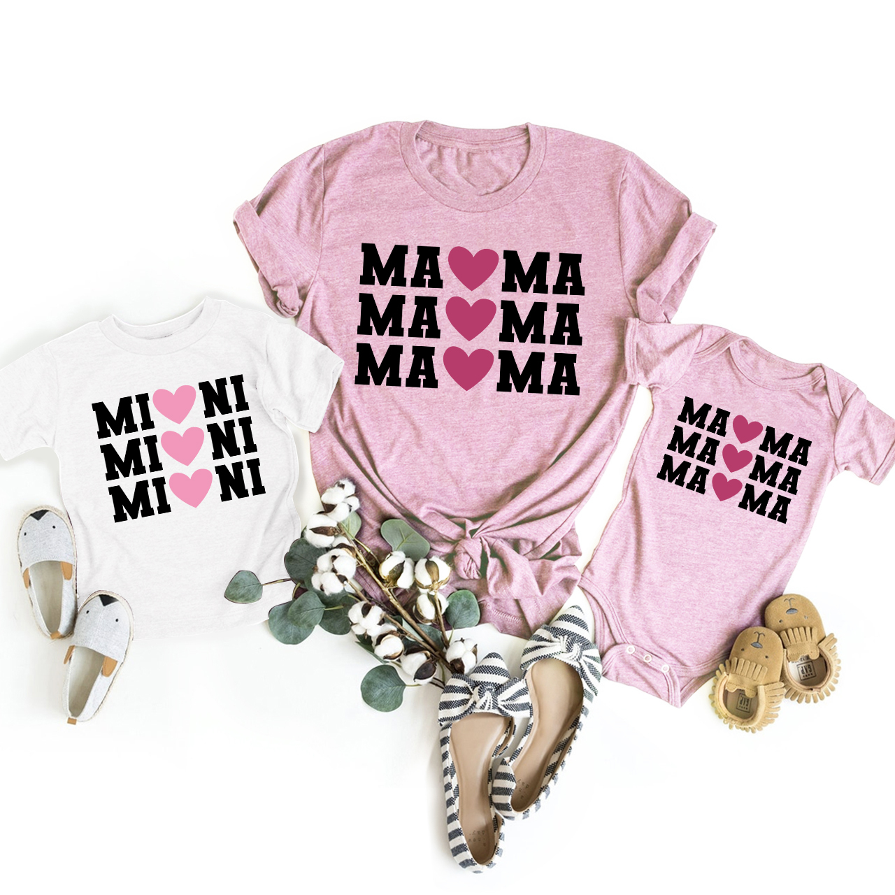 Matching Tees Mama Mini For Mother's Day