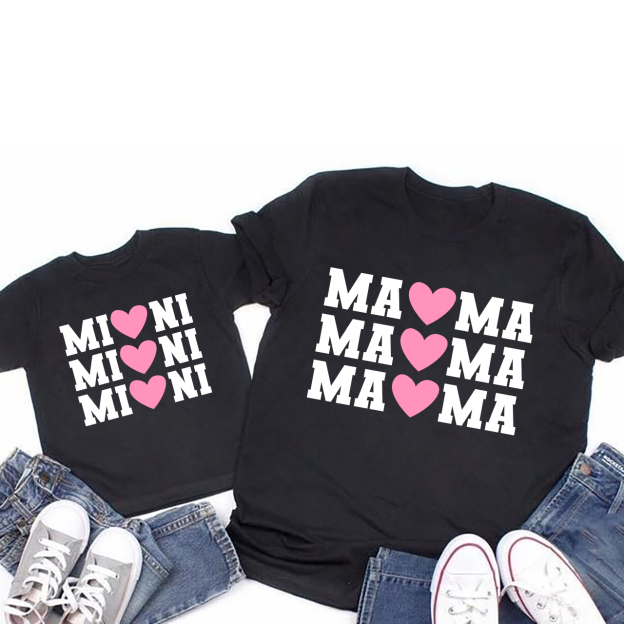 Matching Tees Mama Mini For Mother's Day