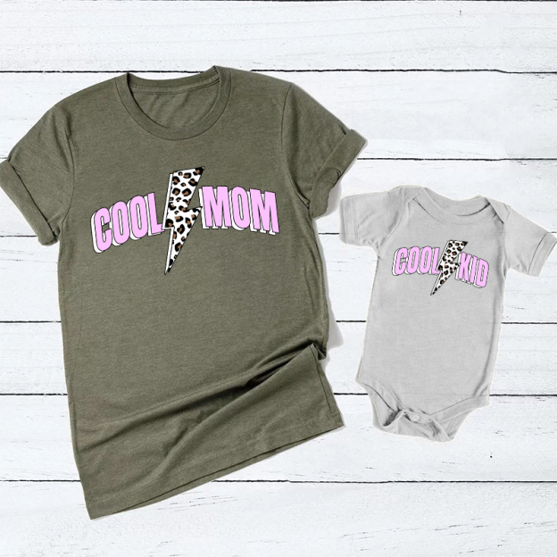 Cool Kid & Mama Matching Tees For Mother's Day