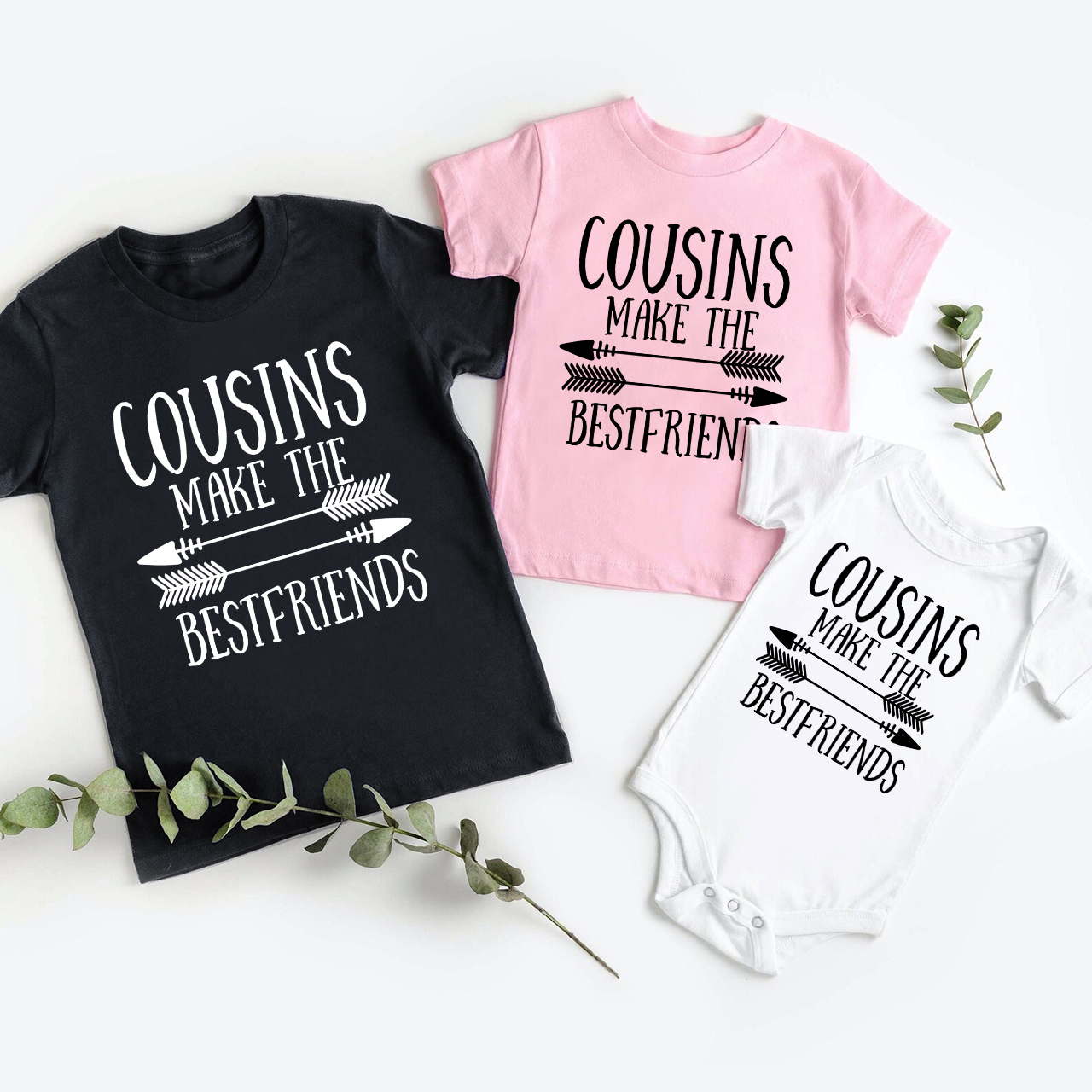 Cousins Make The Best Friends Siblings Family Matching Shirt