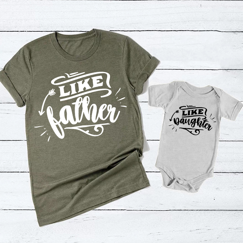 LIKE Father Matching Tees For Dad & Me