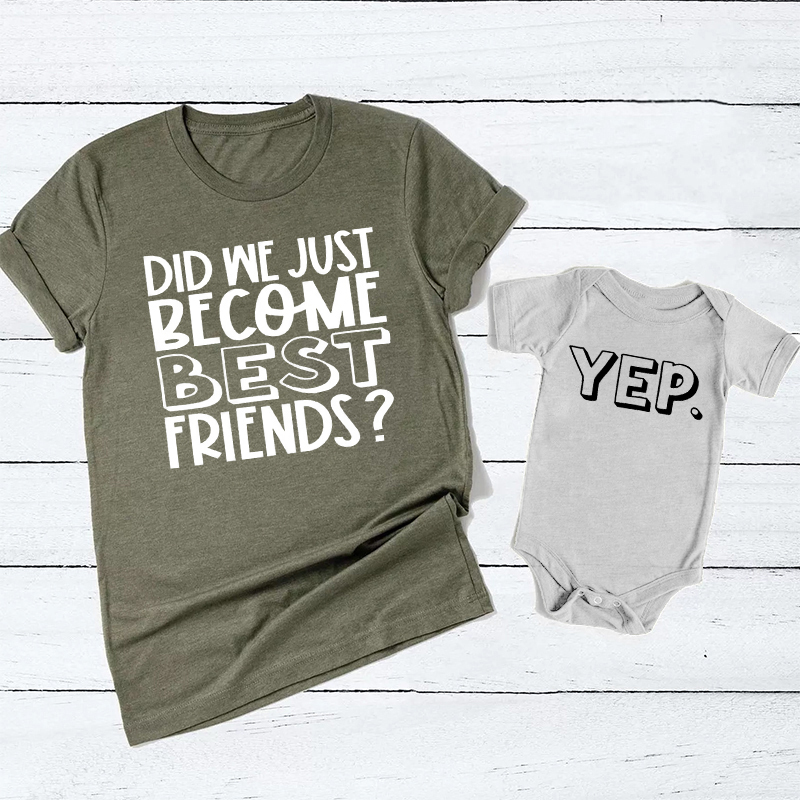 Best Friends Matching Tees Gift For Father's Day