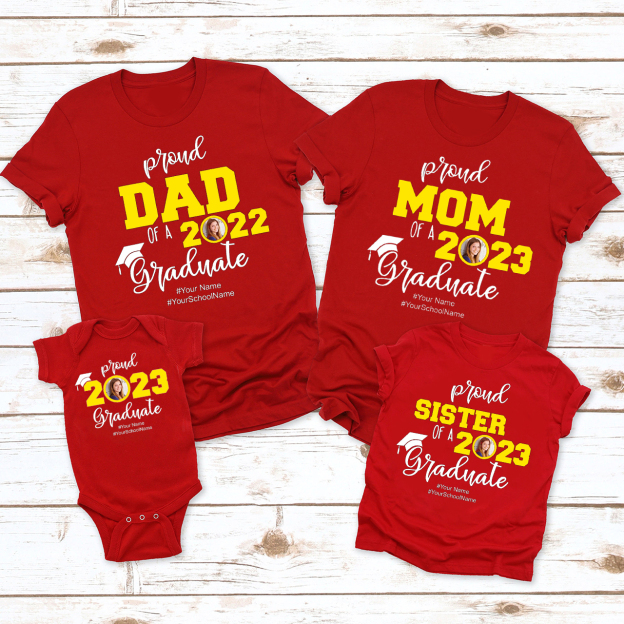 Personalized Proud Family Graduation Shirts