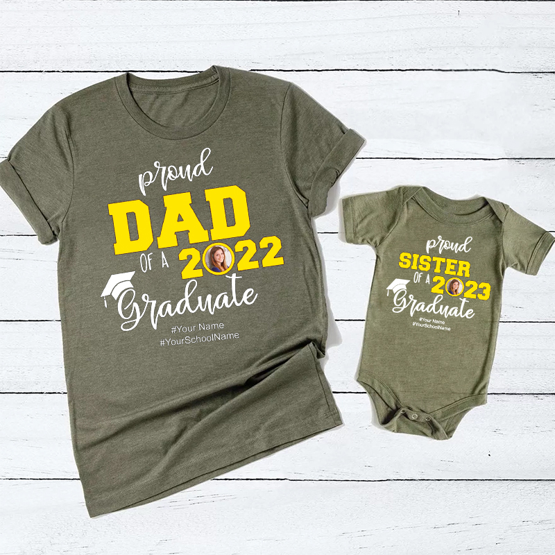 Personalized Proud Family Graduation Shirts