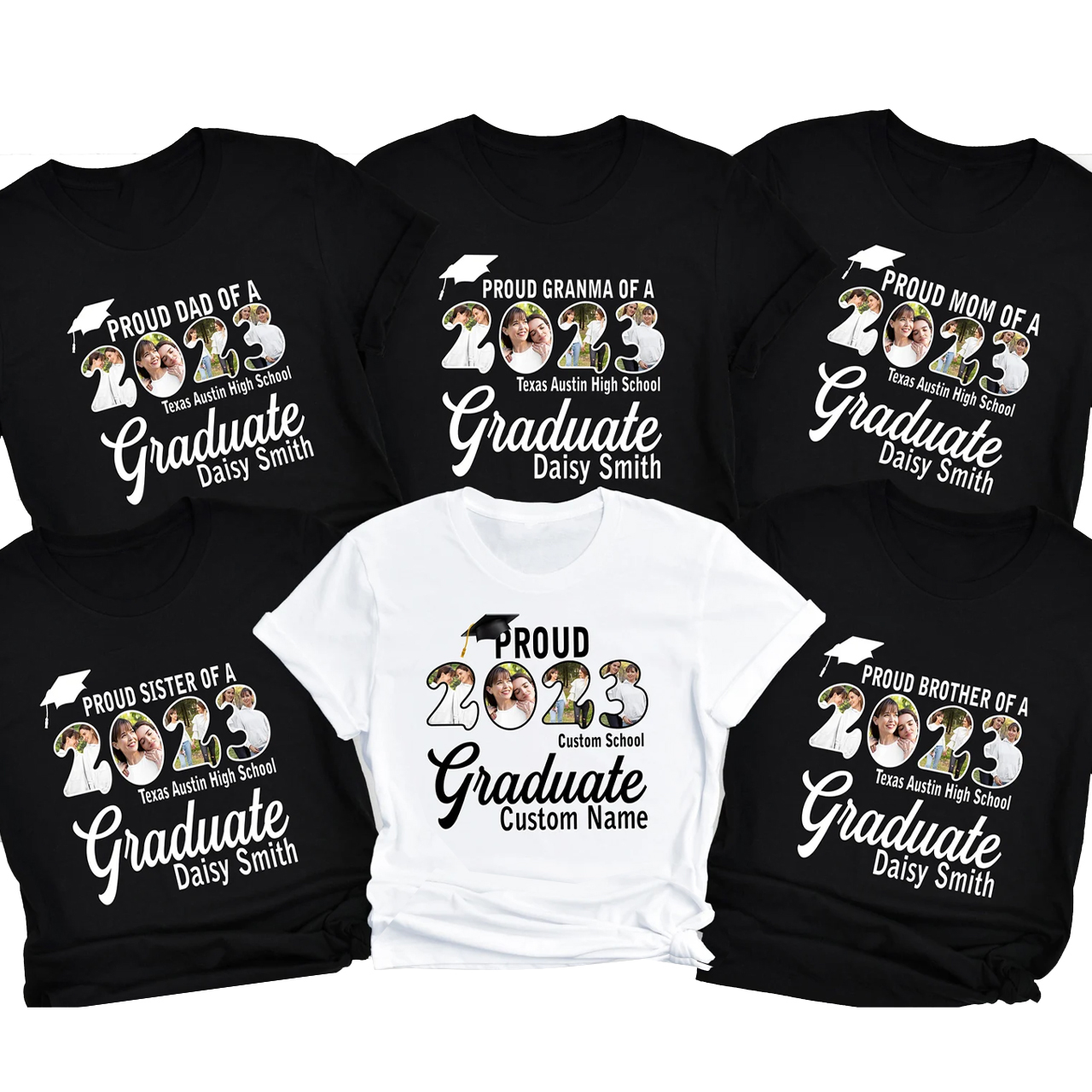 high school graduation shirts for family