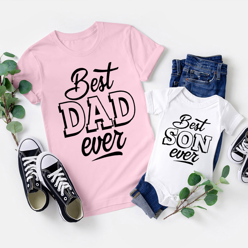 Best Dad And Best Son Matching Shirts For Father's Day