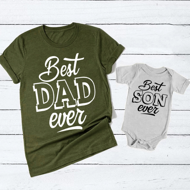 Best Dad And Best Son Matching Shirts For Father's Day