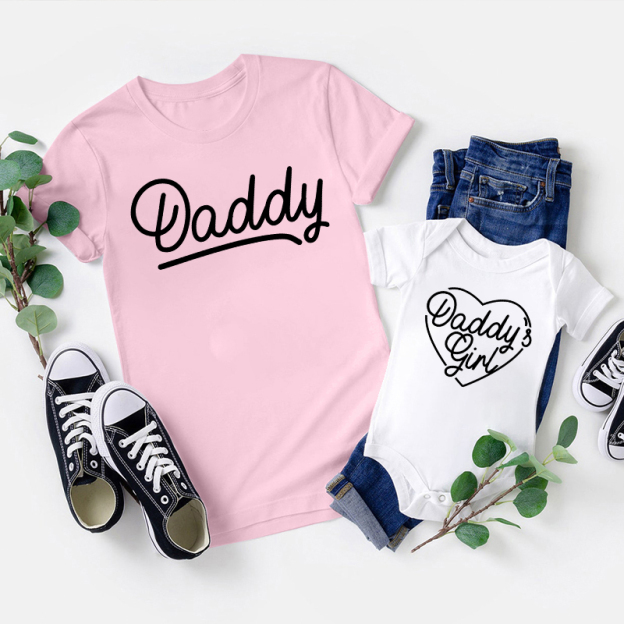 Dad And Kid Matching Shirts