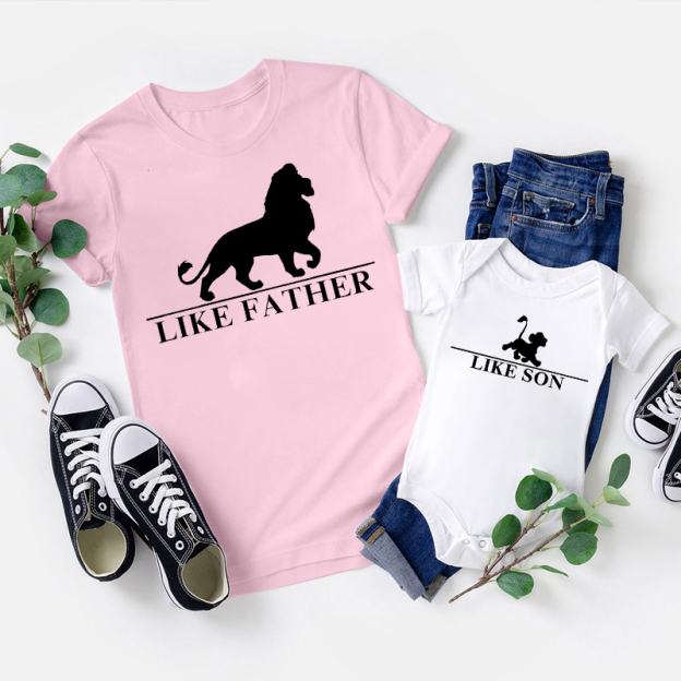 The Lion King Like Father Matching Shirts
