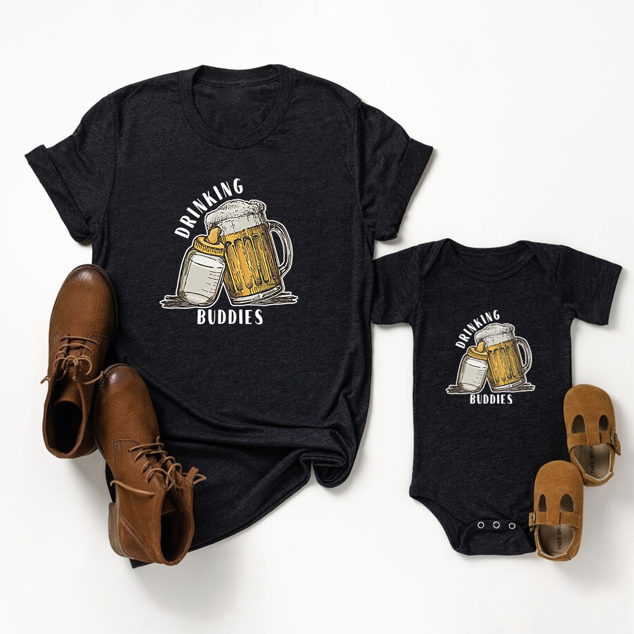 Drinking Buddies Matching T-Shirt