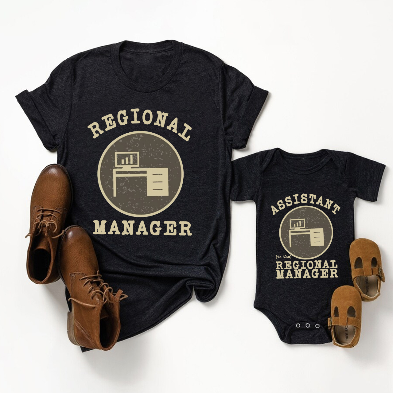 Regional Manager Assistant To The Regional Manager Matching T-Shirts