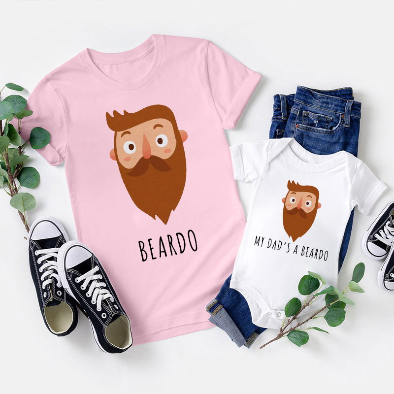Beardo Matching Father's Day Shirt
