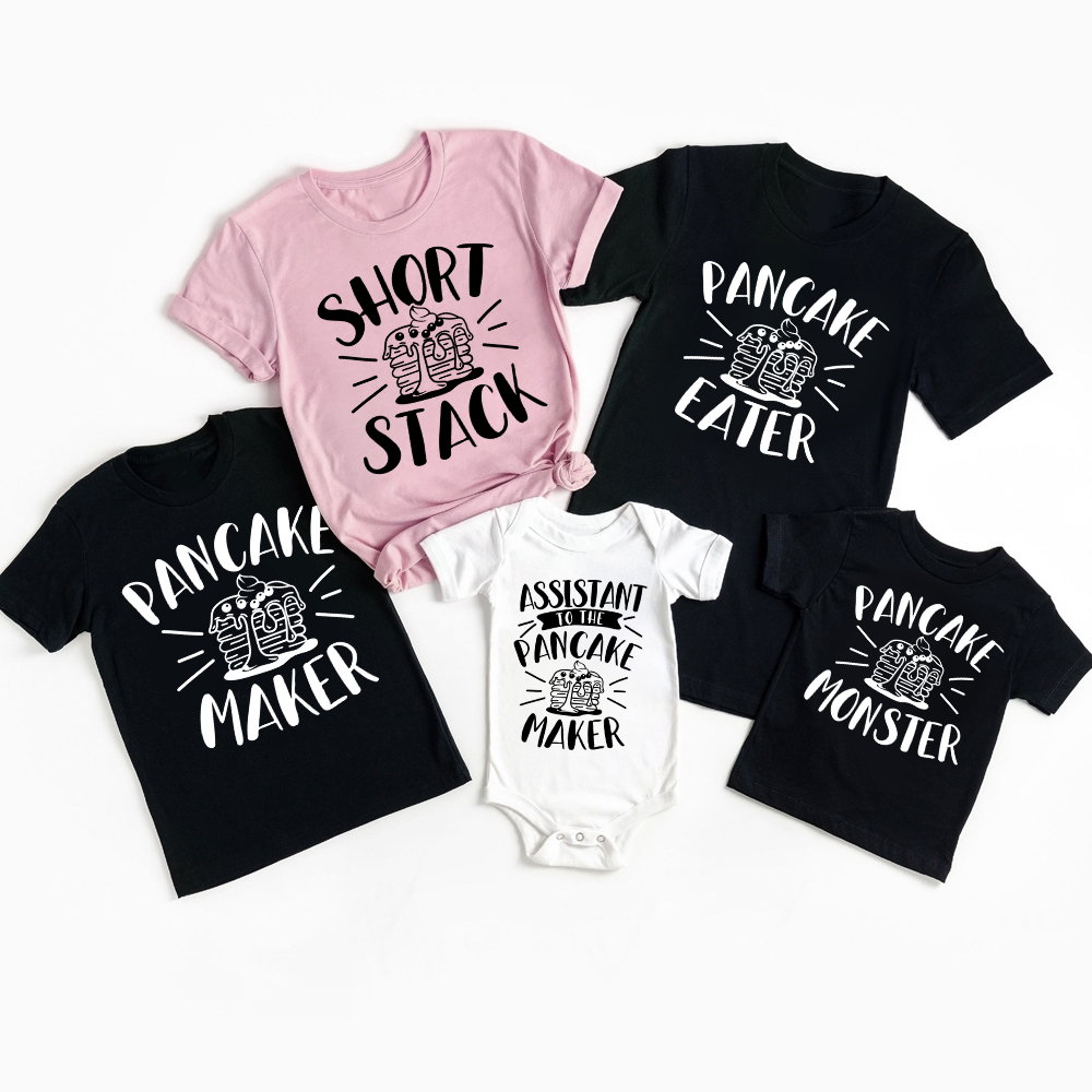 Pancake Maker Family Matching Shirts