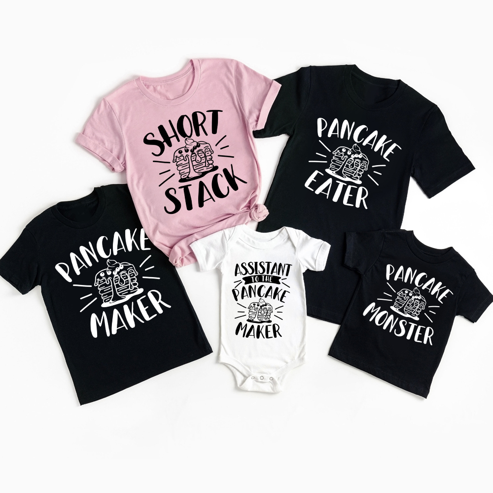 Pancake Maker Family Matching Shirts