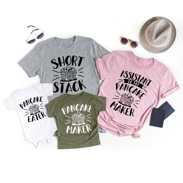 Pancake Maker Family Matching Shirts