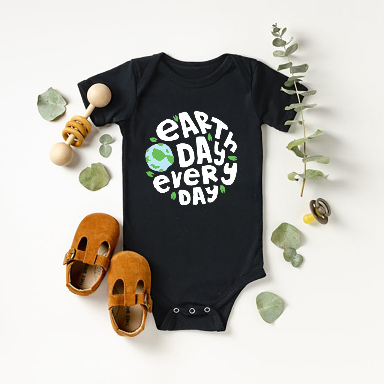 Save The Planet Earth Day Baby Bodysuit