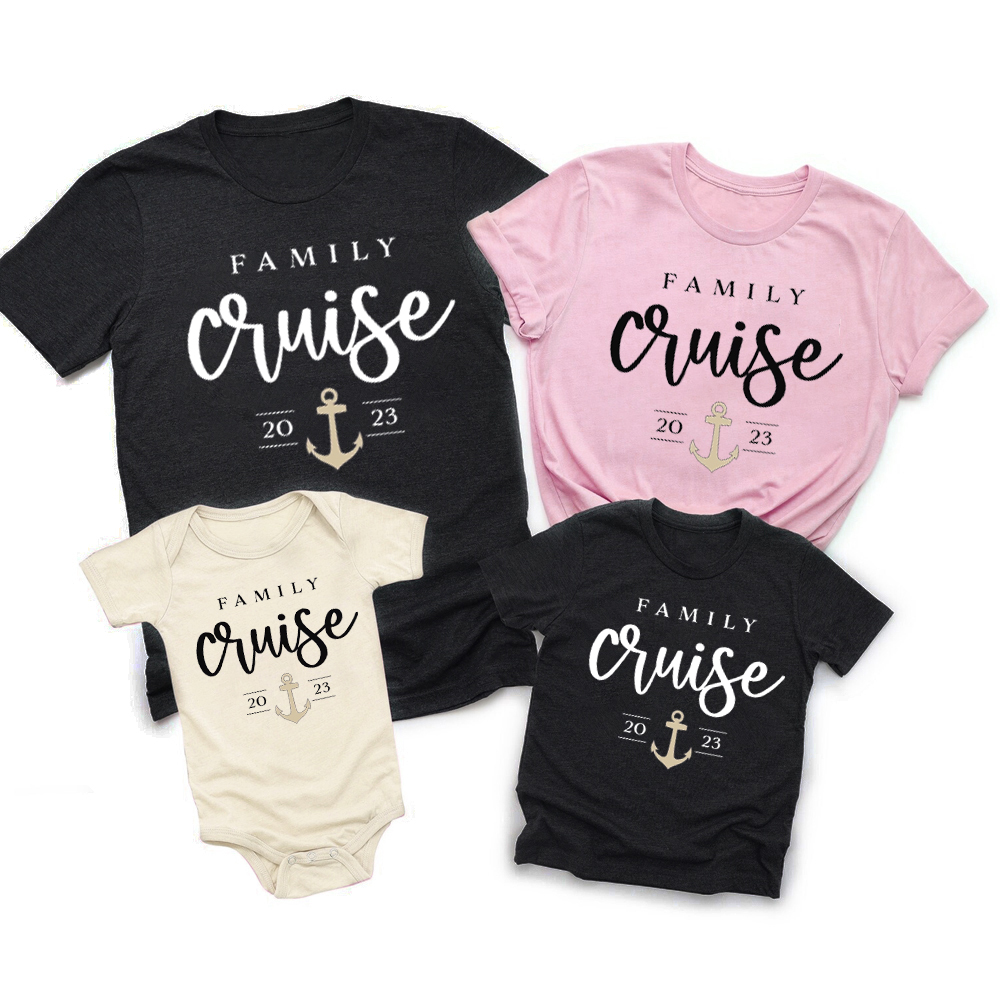 Family Cruise Trip Summer Family Matching Shirts