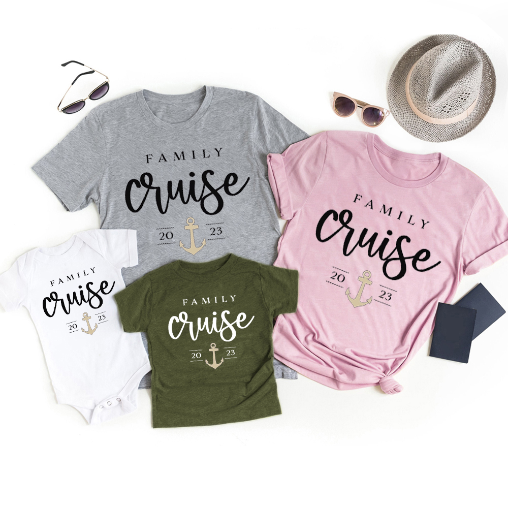 Family Cruise Trip Summer Family Matching Shirts