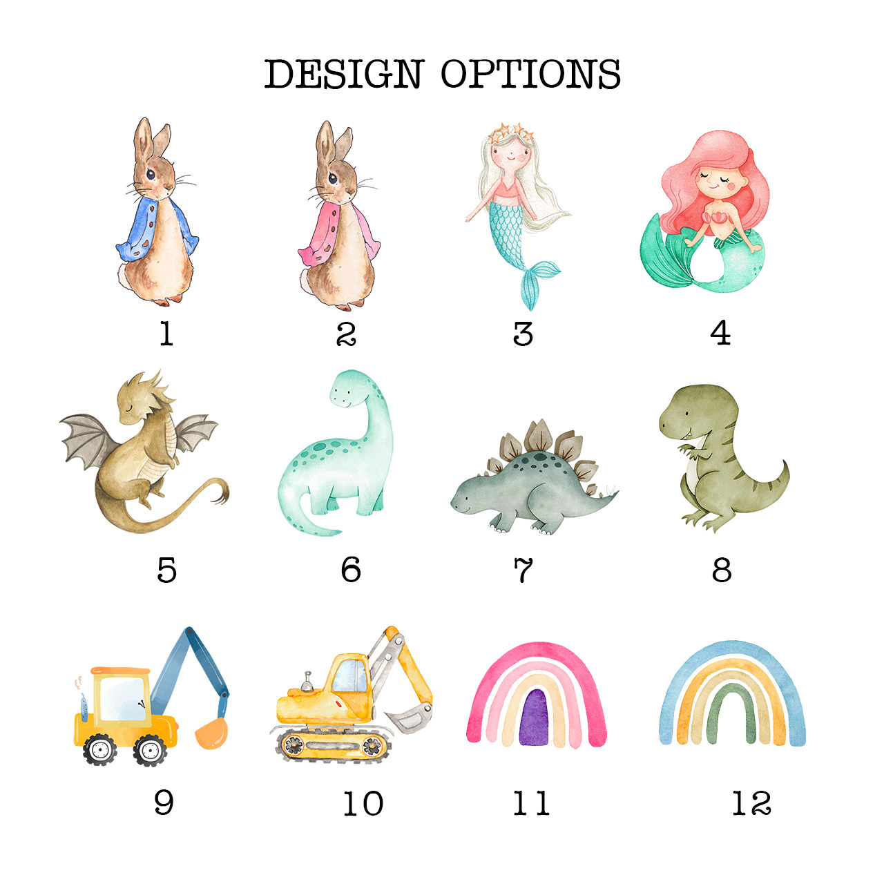 Personalized Name Initial Backpack For School kids