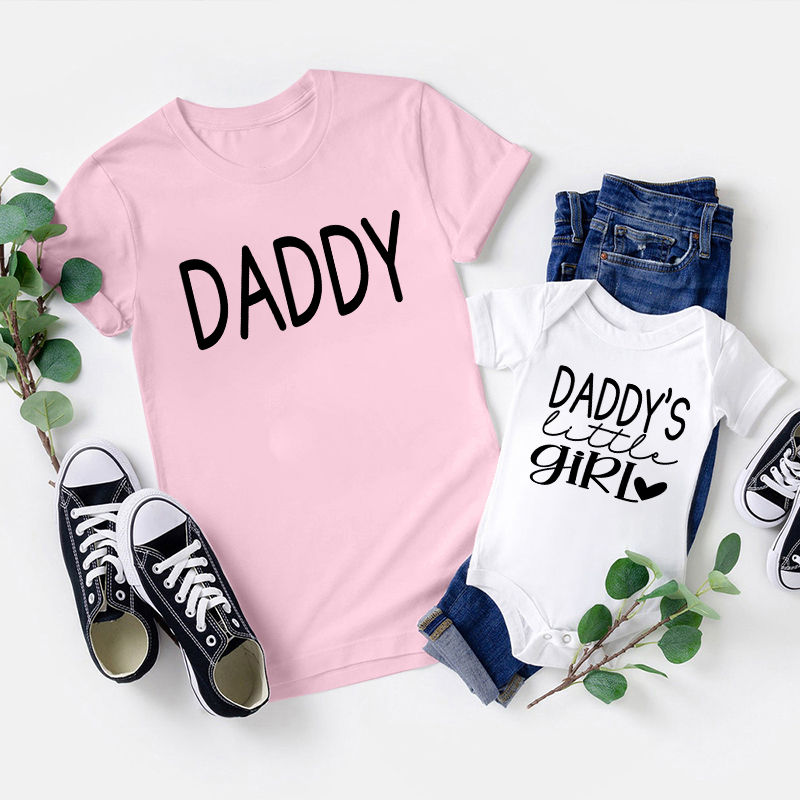 Daddy And His Cutie Matching Shirts