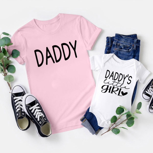 Daddy And His Cutie Matching Shirts
