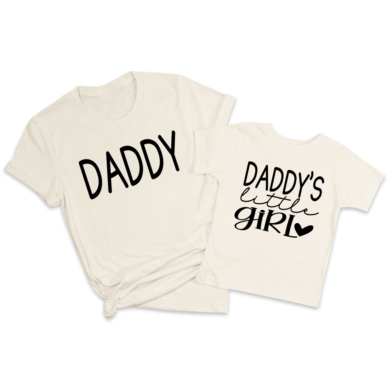 Daddy And His Cutie Matching Shirts