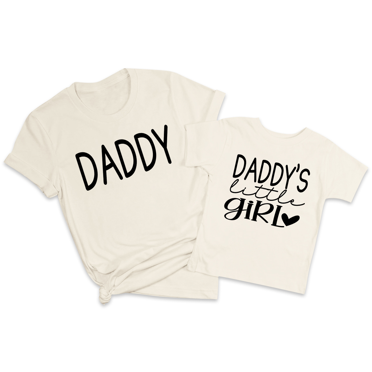 Daddy And His Cutie Matching Shirts