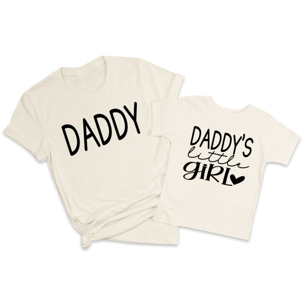 Daddy And His Cutie Matching Shirts