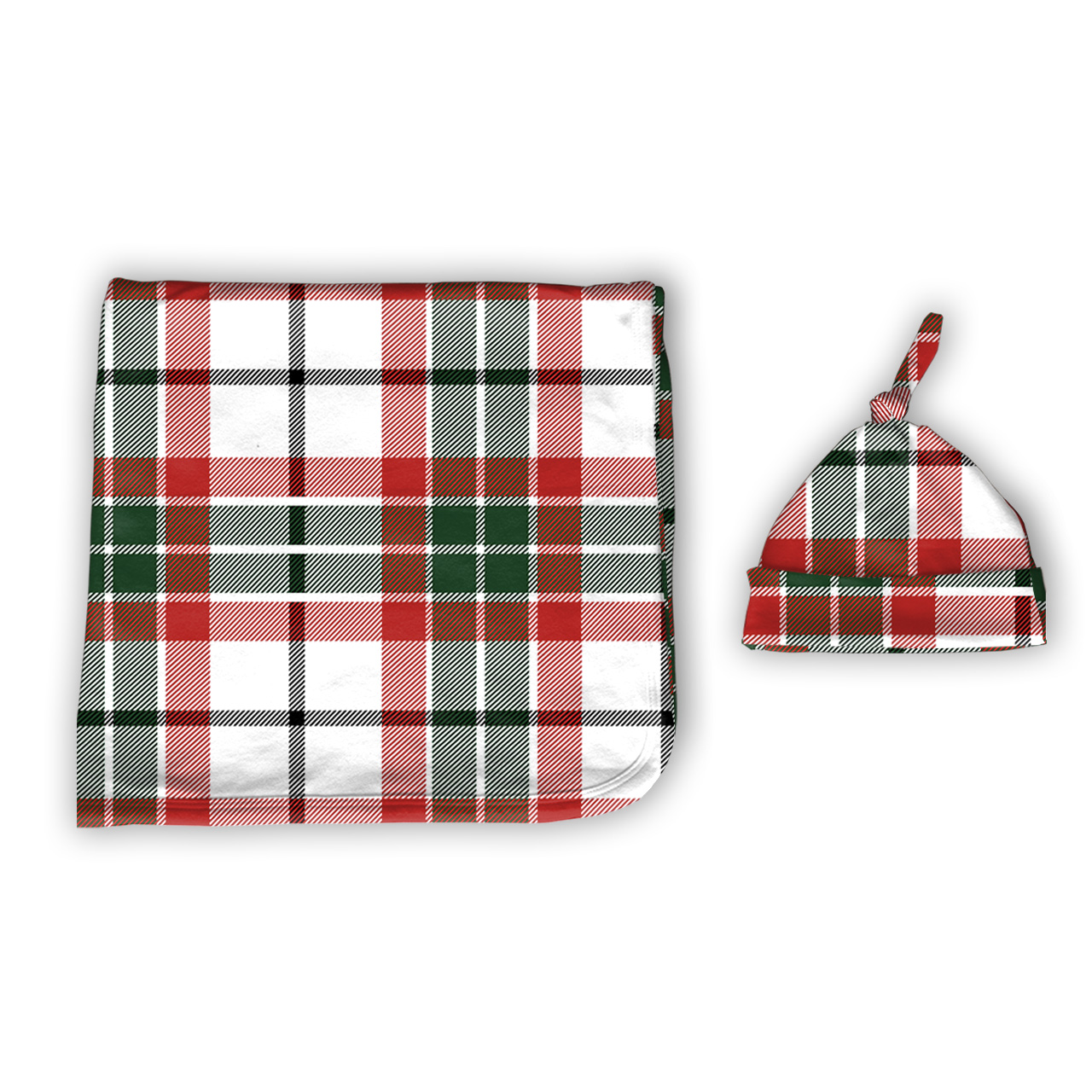 Merry Christmas Hospital Swaddle&Hat Set SaleBeepumpkin™