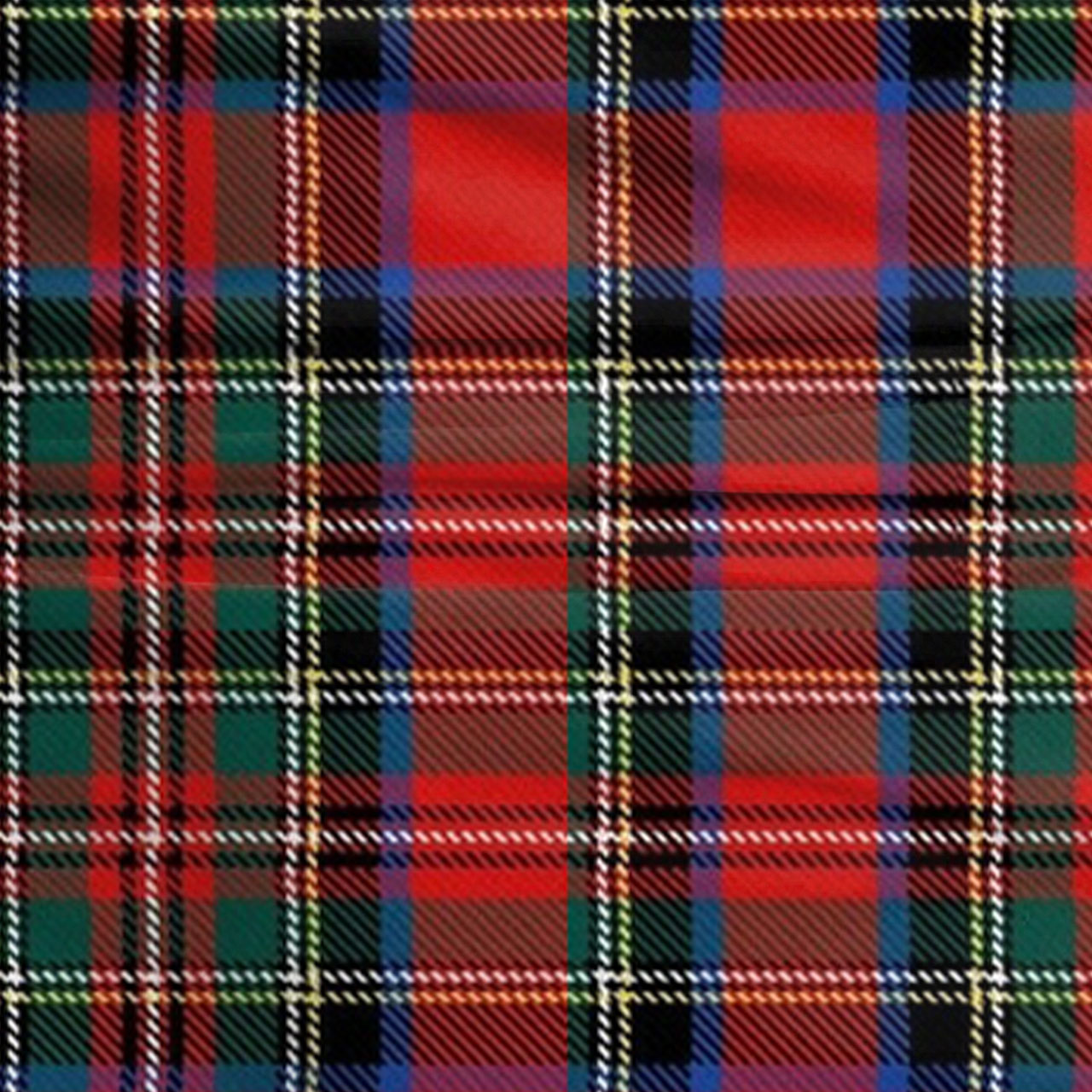 Christmas Vintage Plaid Two-Piece Pajama Set For Kids