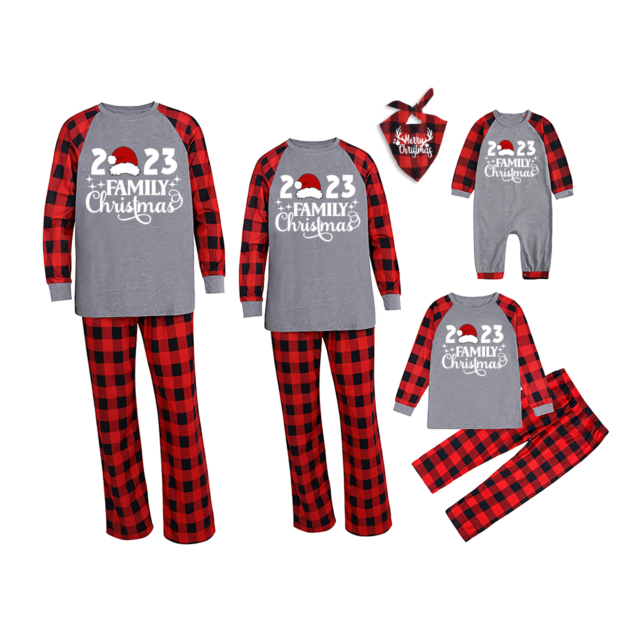2023 Family Christmas Matching Pajamas