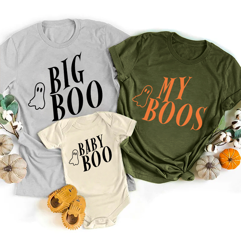The Boo Funny Halloween Matching Family Shirts