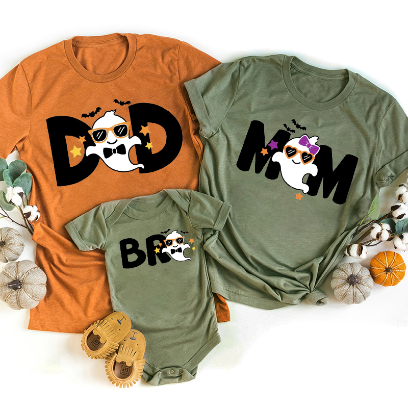 Family Ghost Halloween Shirts