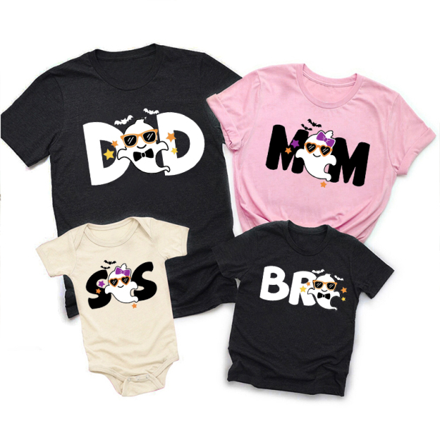 Family Ghost Halloween Shirts
