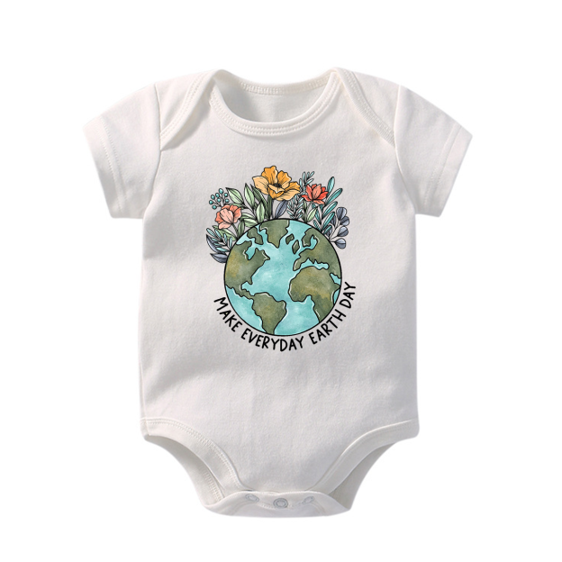Make Everyday Earth Day Baby Bodysuit