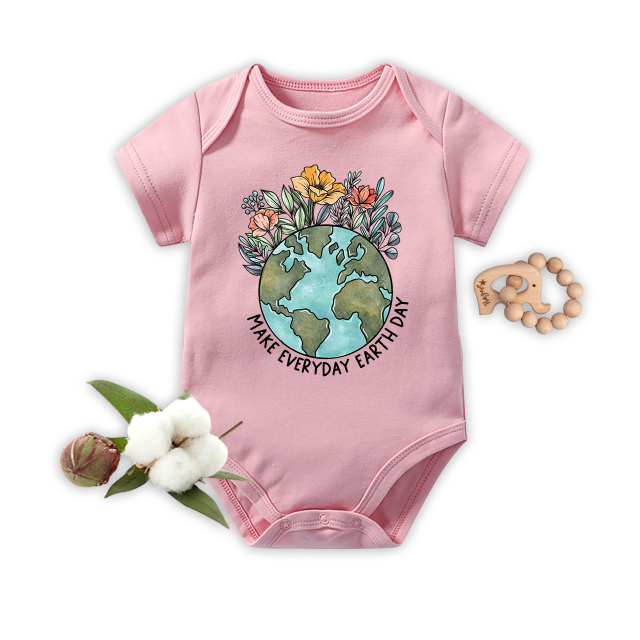 Make Everyday Earth Day Baby Bodysuit