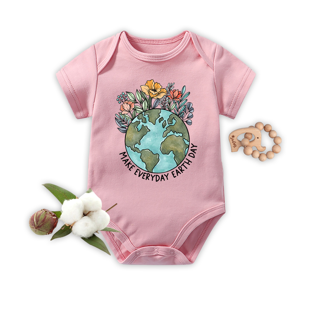 Make Everyday Earth Day Baby Bodysuit