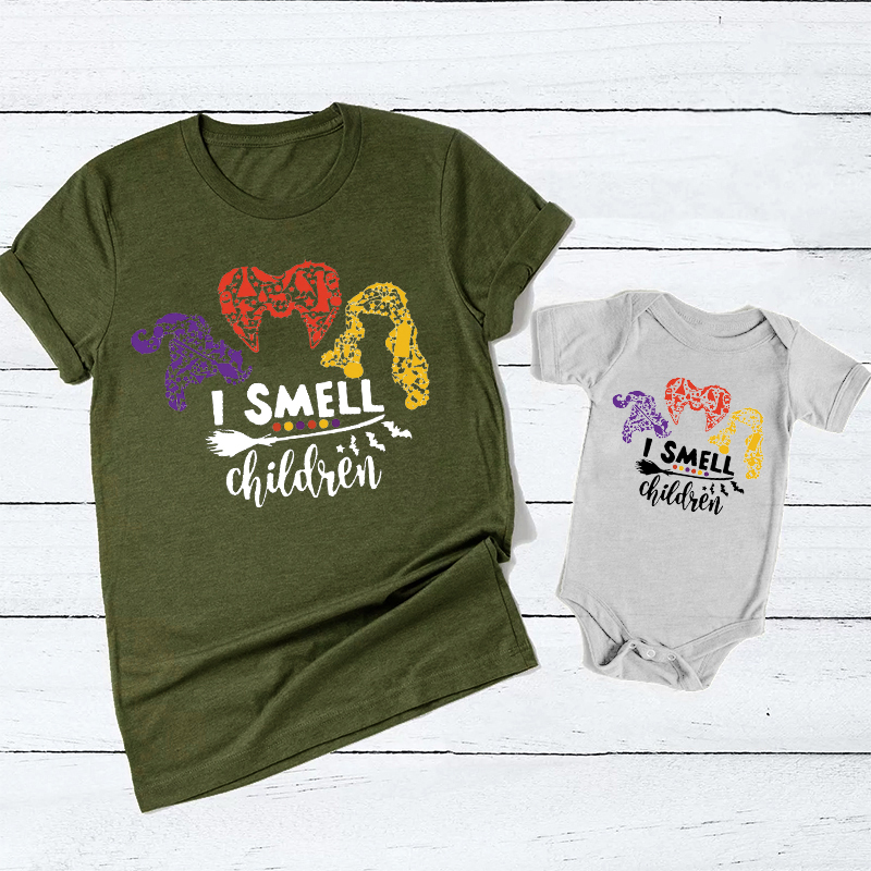 I Smell Children Funny Matching Halloween Shirts