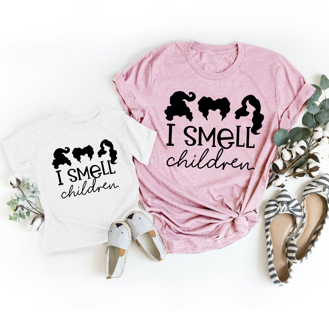 I Smell Children Fall Halloween Matching Shirts