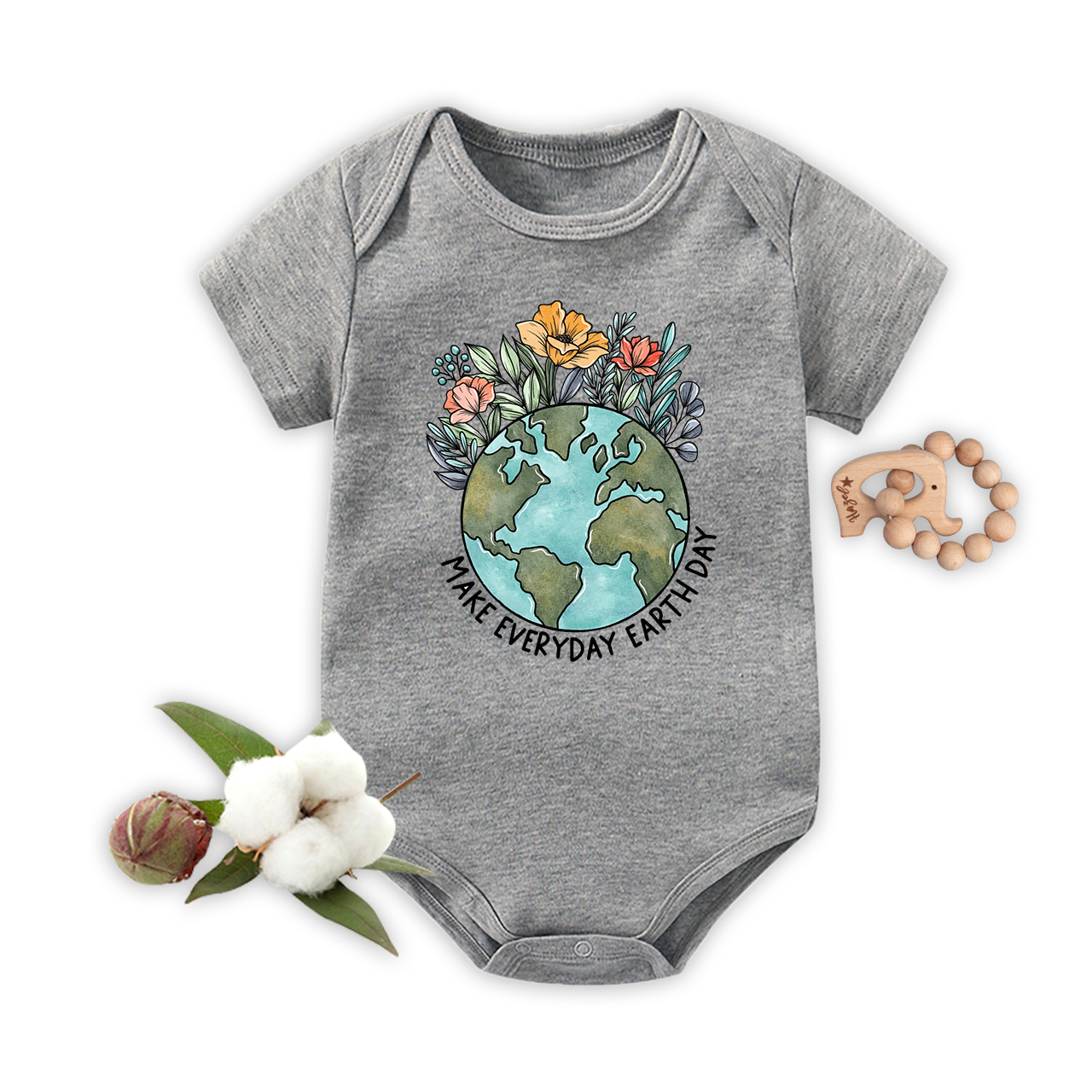 Make Everyday Earth Day Baby Bodysuit