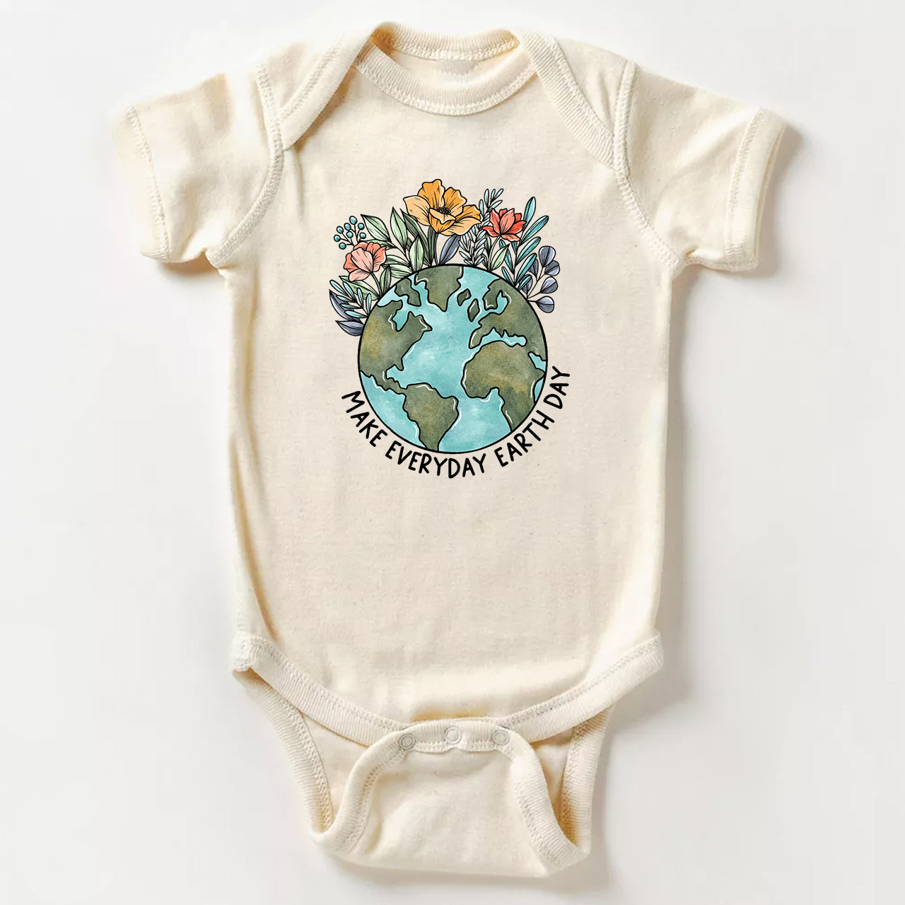 Make Everyday Earth Day Baby Bodysuit