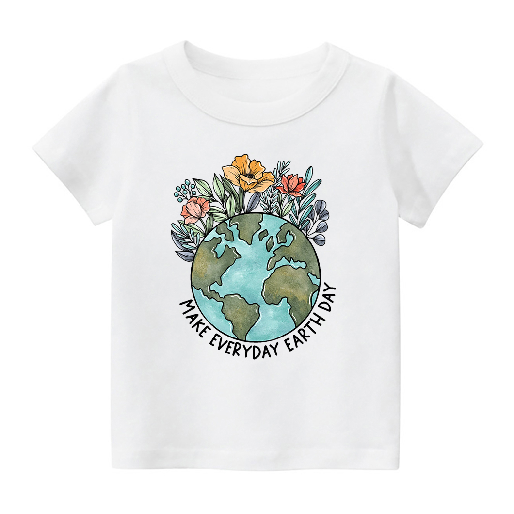 Make Everyday Earth Day Kids T-Shirt