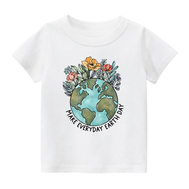 Make Everyday Earth Day Kids T-Shirt