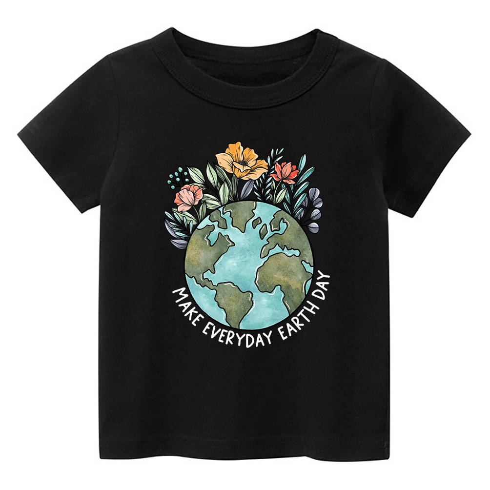 Make Everyday Earth Day Kids T-Shirt