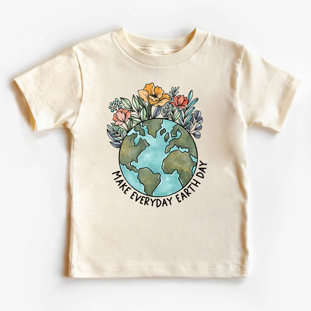 Make Everyday Earth Day Kids T-Shirt