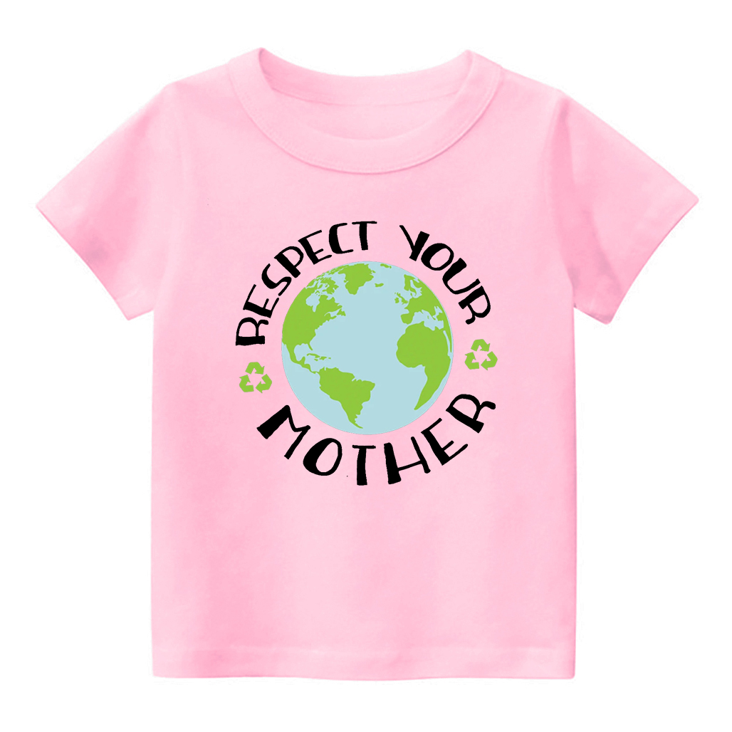 Respect Your Mother Earth Day Shirt For Kids